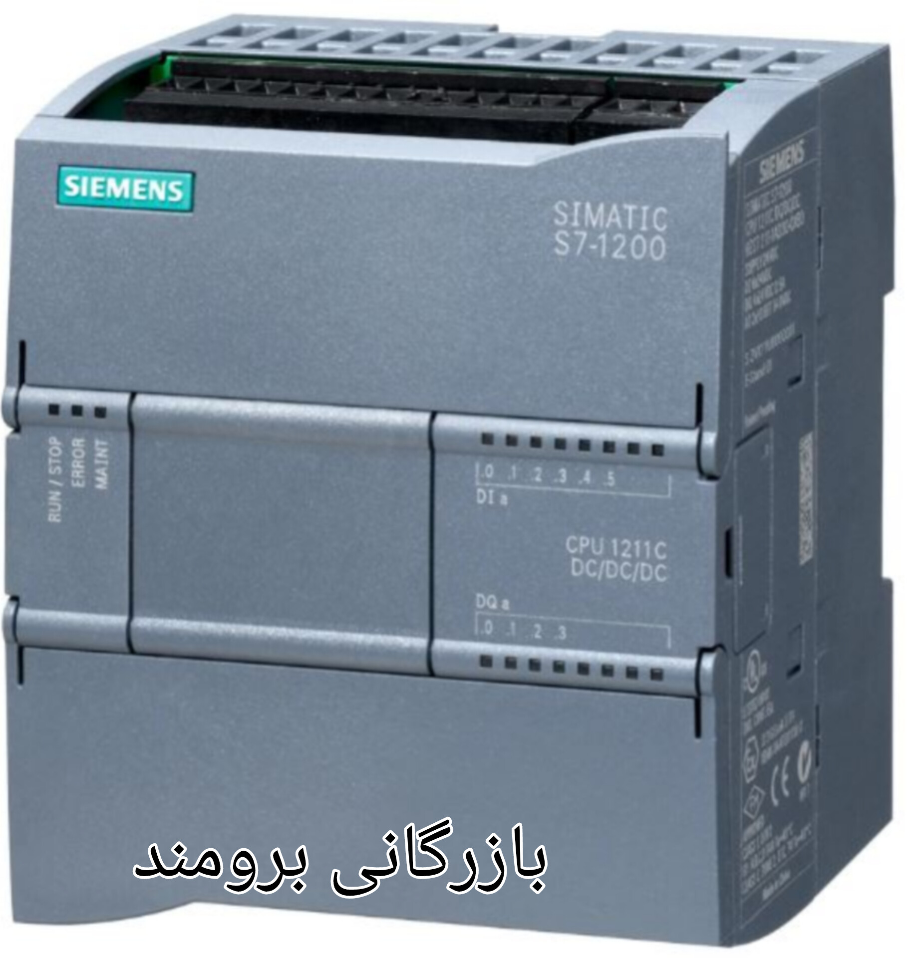 cpu پی ال سی زیمنس S7-1200 کد 6ES7211-1AE40-0XB0 - تصویر 1