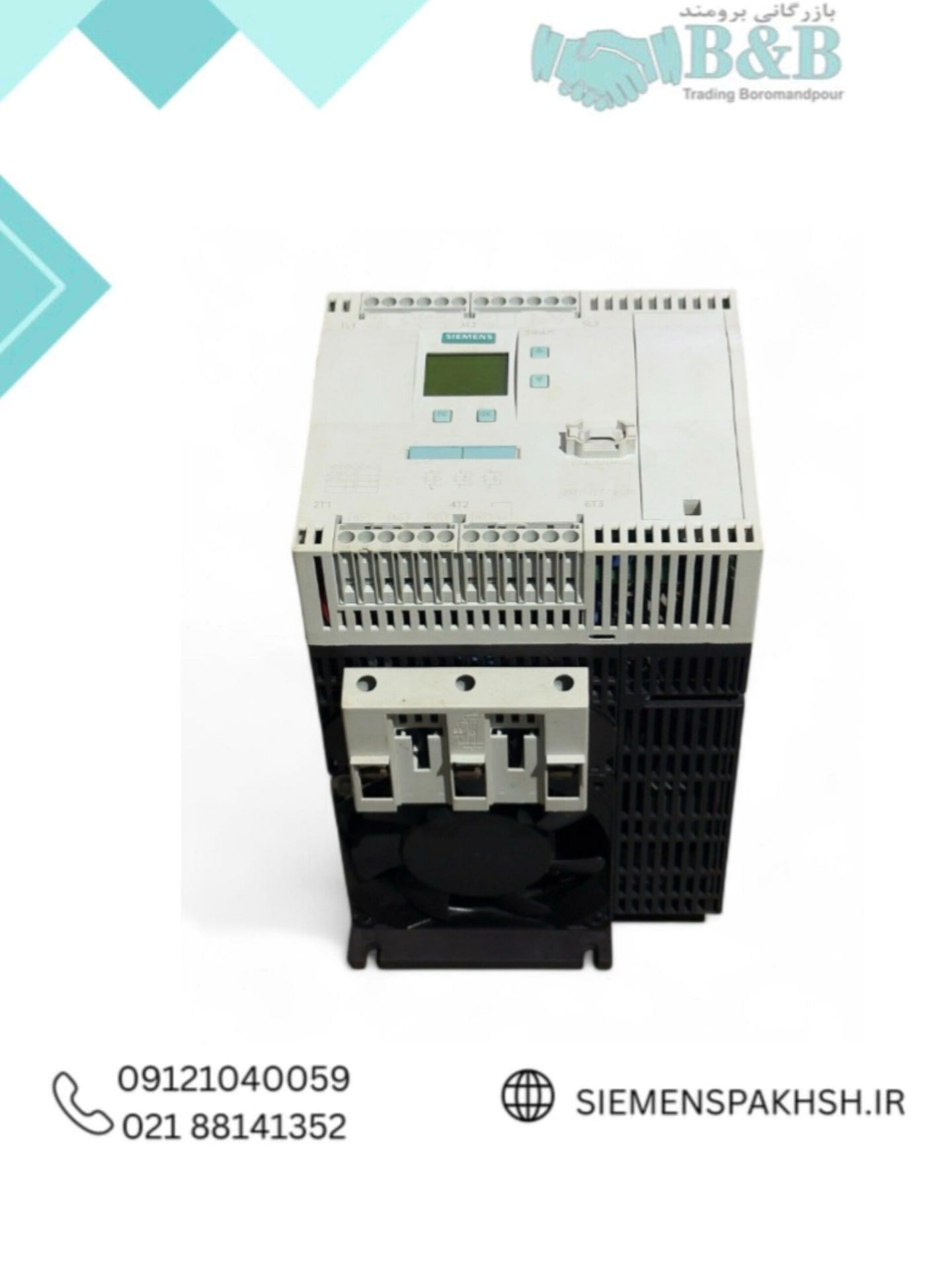 Siemens Soft Starter 3RW4427-1BC44 سافت استارتر زیمنس 3RW4427-1BC44